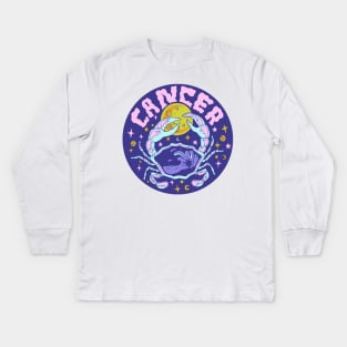 CANCER ZODIAC SIGN Kids Long Sleeve T-Shirt